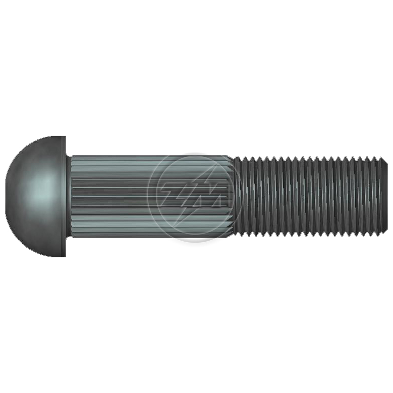 Kit 50 Parafuso Cravo Alto 5/8"-18Fx2.1/2"- REC33 - ZM - 3250833 - (1)