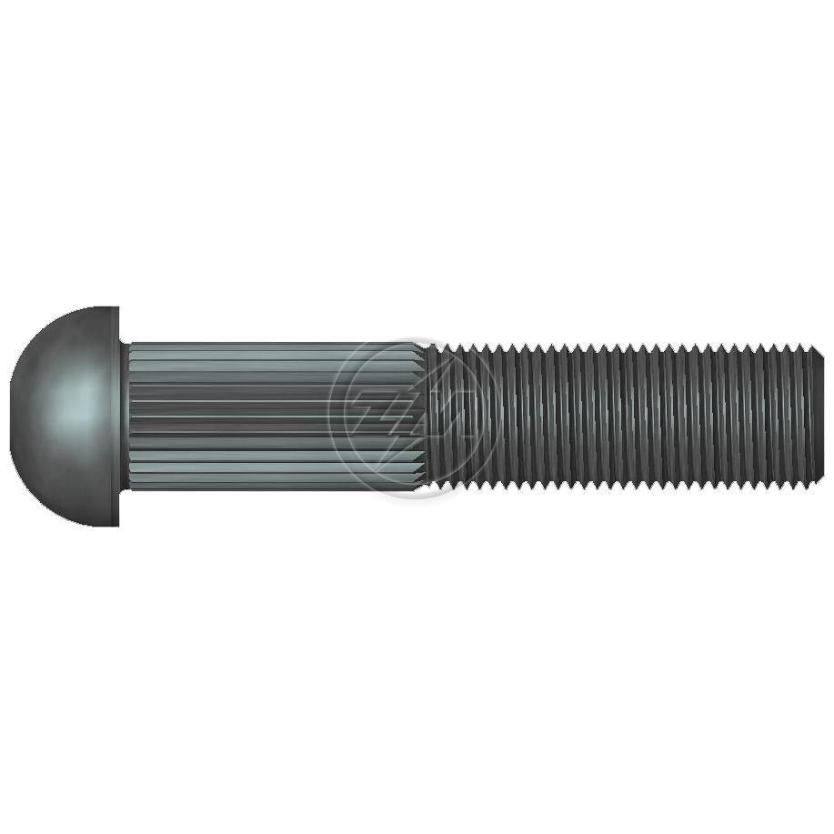 Kit 50 Parafuso Cravo Alto 5/8"-18F X 3"- REC33 - ZM - 3250834 - (1)
