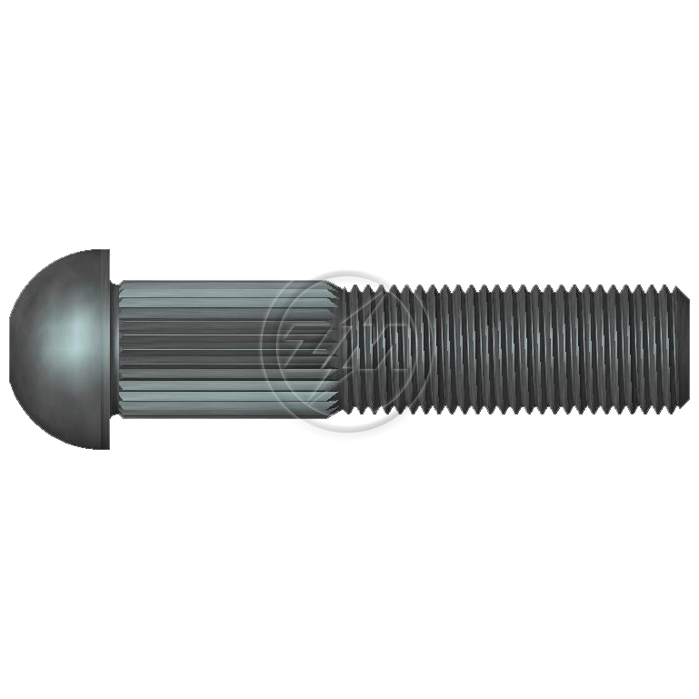 Kit 50 Parafuso Cravo Alto 9/16"-18UNF X 2,1/2" - ZM - 3291635 - (1)