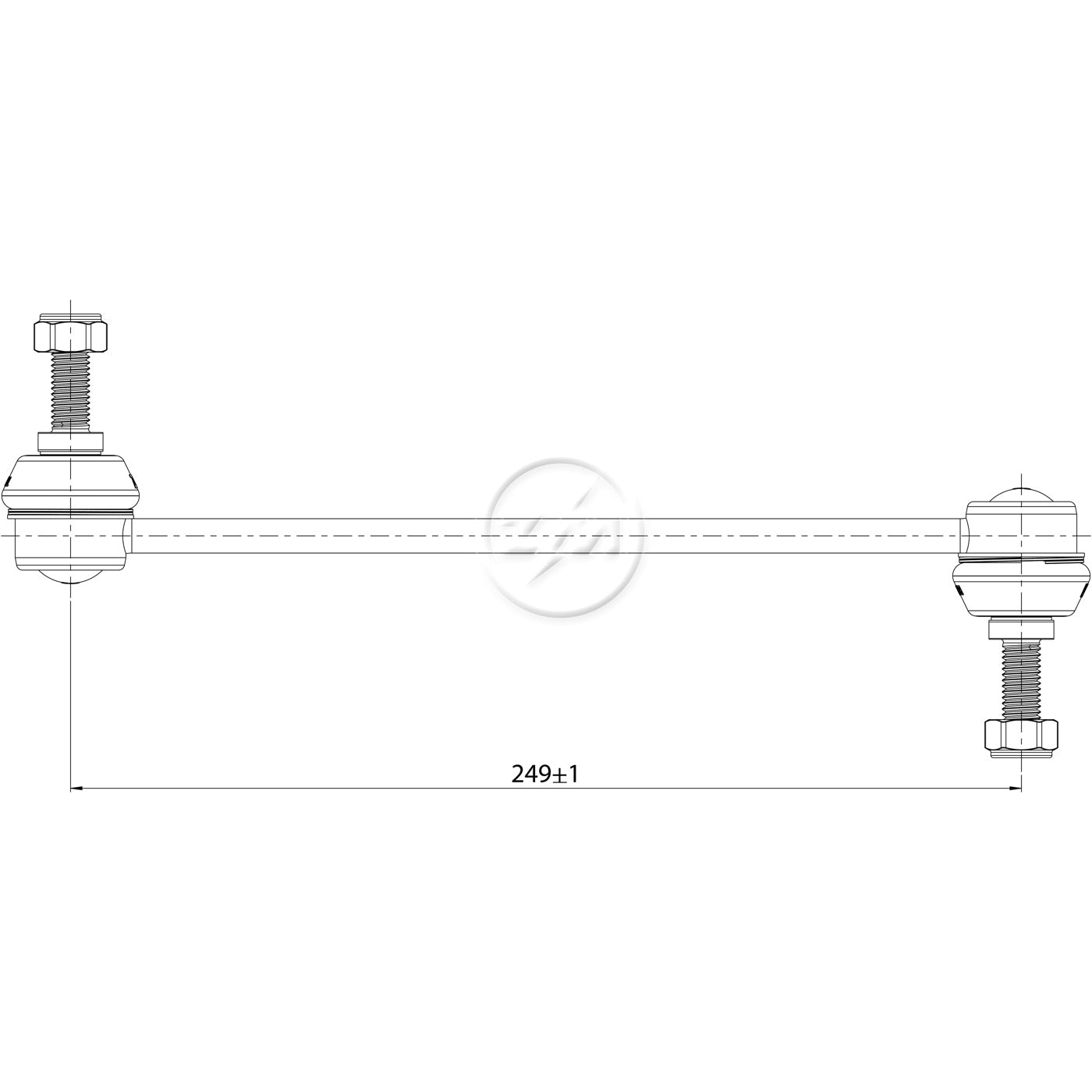 Bieleta da Barra Estabilizadora - ZM - 370.114.71 - (2)