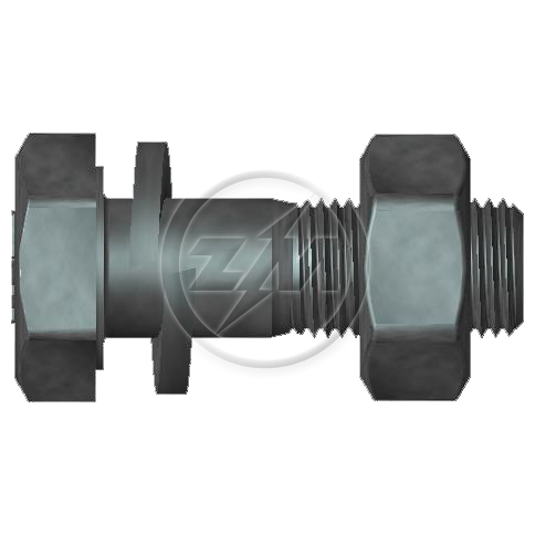 Kit 80 Parafuso Cardan M10-1,0 X 30 X CH17 - ZM - 40.010.10 - (1)
