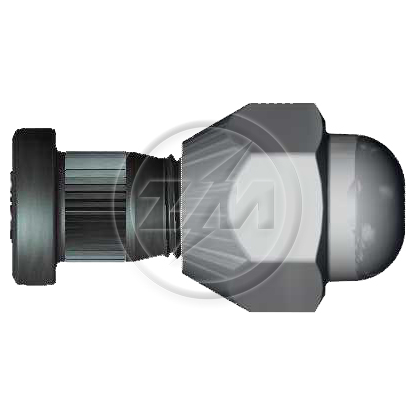 Kit 50 Parafuso Roda M12-1,25x32/37xCH21xH25,5 - ZM - 4001204 - (1)