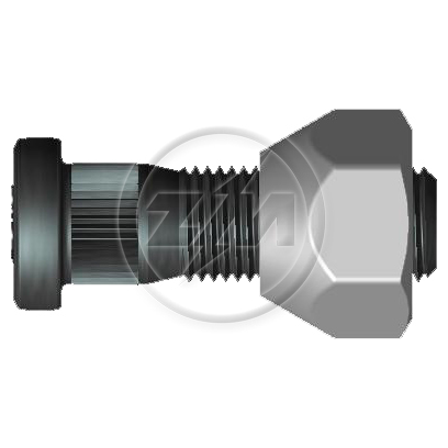 Kit 50 Parafuso Roda M12-1,25x39/44xCH21xH16 - ZM - 4001206 - (1)