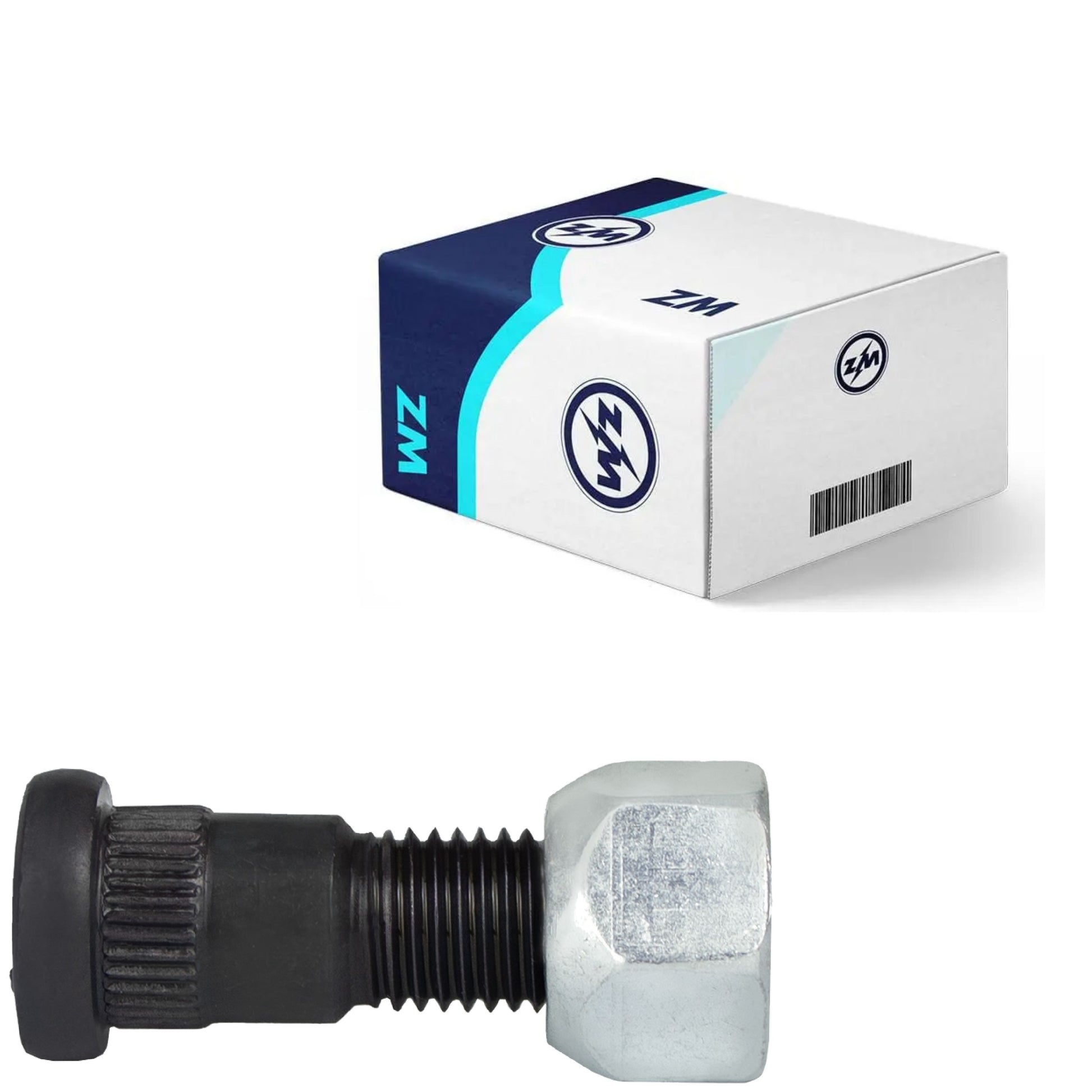 Kit 50 Parafuso Roda M12-1,5x42/47xCH19xH14 - ZM - 40.012.33 - (1)