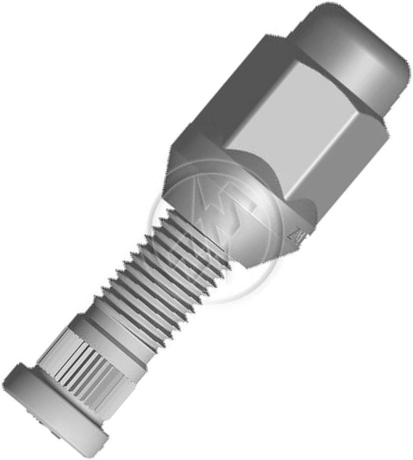 Kit 50 Parafuso Roda M12-1,5x52/56,5xCH19xH35 - ZM - 4001243 - (1)