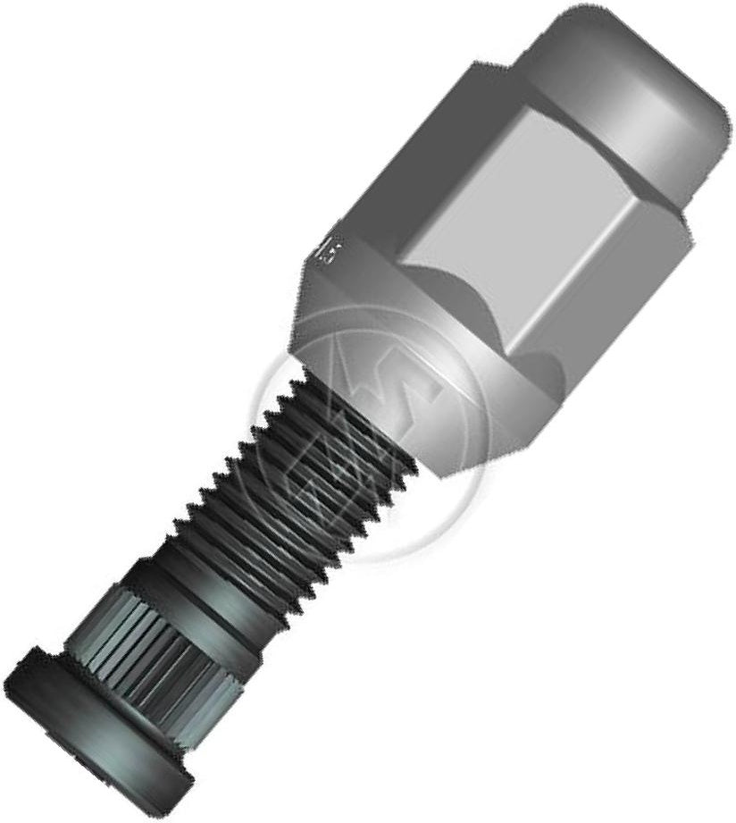 Kit 50 Parafuso Roda M12-1,5x52/56,5xCH19xH35 - ZM - 4001244 - (1)