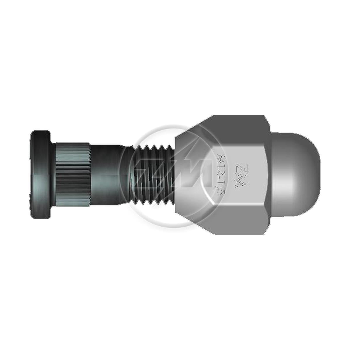 Kit 50 Parafuso Roda M12-1,5x42/46xCH21xH29 - ZM - 40.012.57 - (1)