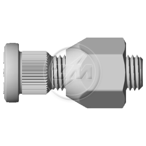 Kit 50 Parafuso Roda M12-1,5x41/46xCH21xH20 - ZM - 40.012.60 - (1)