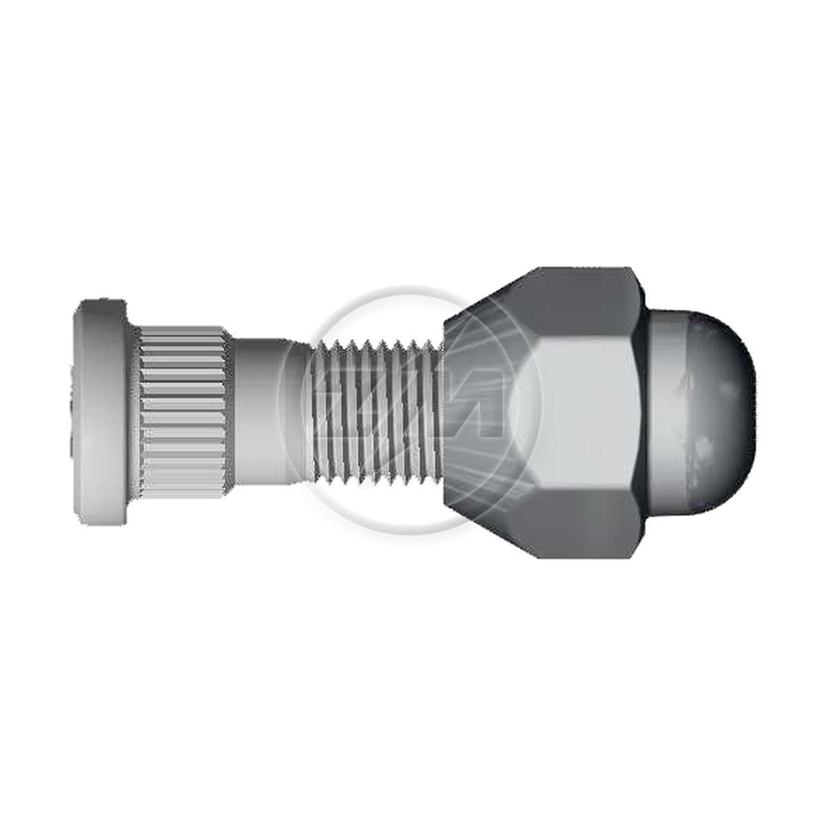 Kit 50 Parafuso Roda M12-1,25x46/50,5xCH21 - ZM - 40.012.71 - (1)