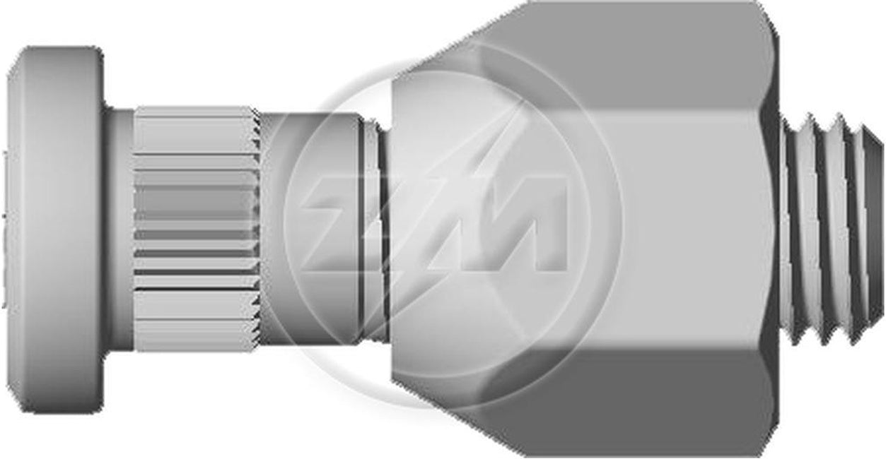 Kit 50 Parafuso Roda M12-1,5x40/45 Direito - ZM - 40.012.86 - (1)