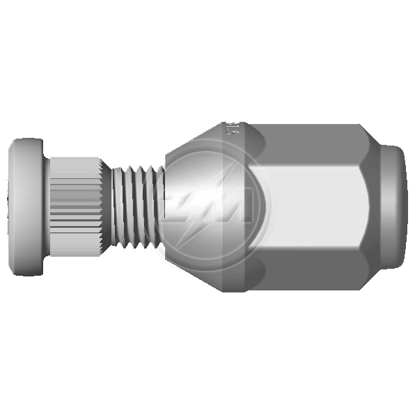 Kit 50 Parafuso Roda M12-1,5x41/46xCH21xH36 - ZM - 40.012.91 - (1)