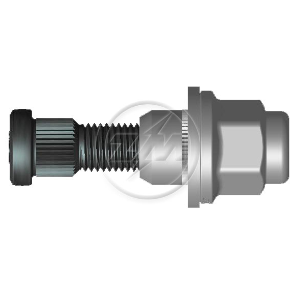 Kit 50 Parafuso Roda M12-1,5x45,5/51xCH21xH37 - ZM - 4001299 - (1)