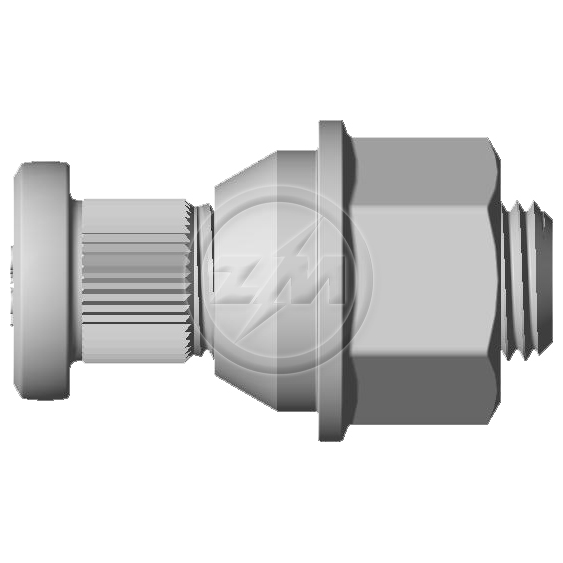 Kit 25 Parafuso Roda M14-1,5x42/47xCH22xH25 - ZM - 40.014.62 - (1)