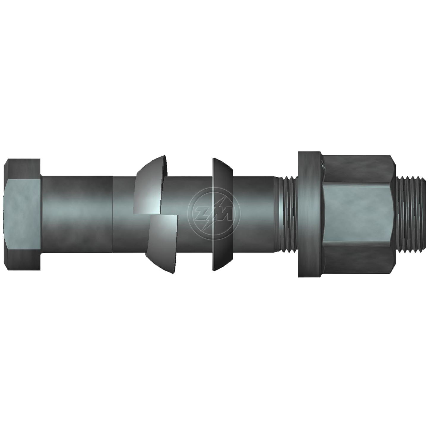 Kit 20 Parafuso Roda M22-1,5x110/120,5xCH30 - ZM - 40.022.44 - (1)