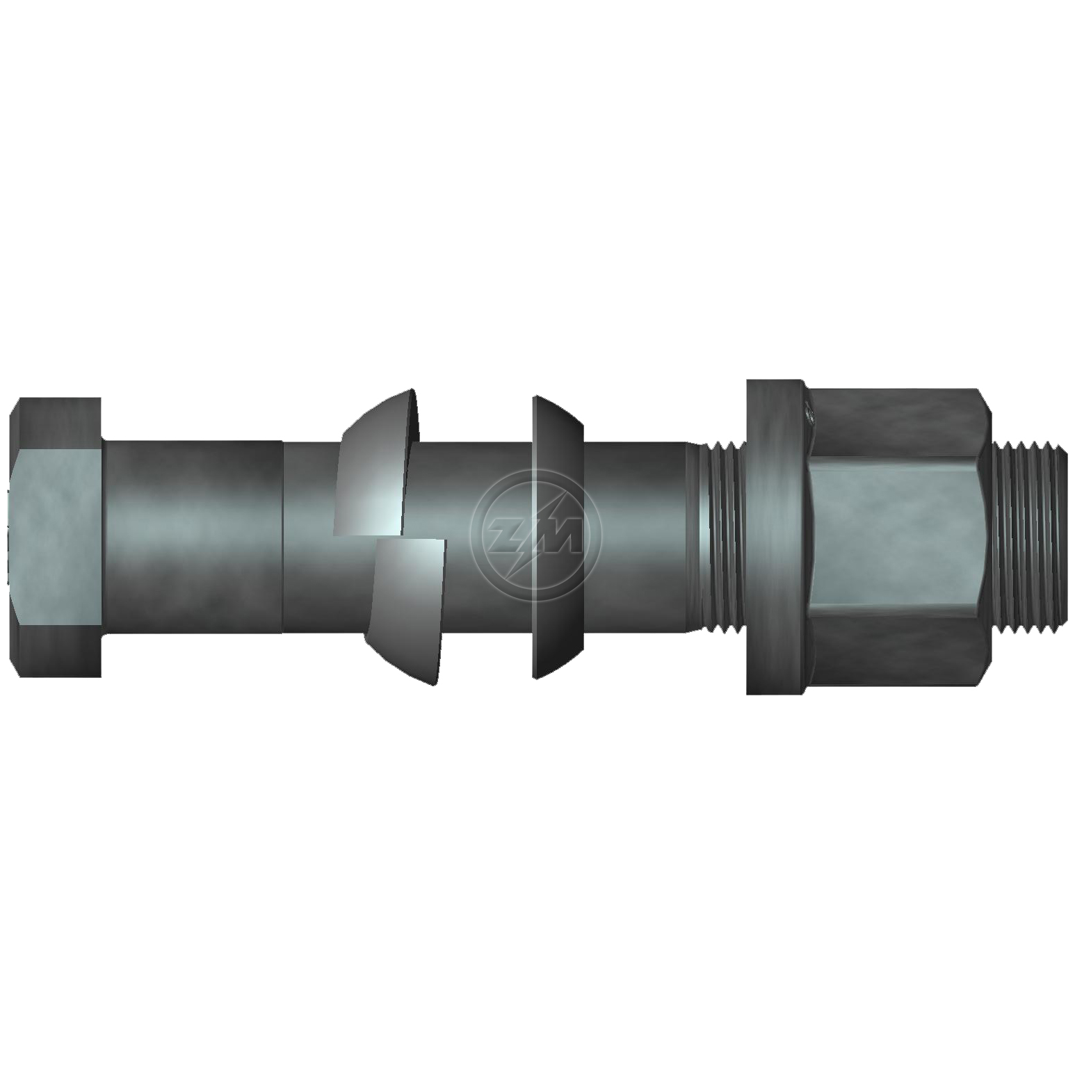 Kit 20 Parafuso Roda M22-1,5x110/120,5xCH30 - ZM - 40.022.44 - (1)