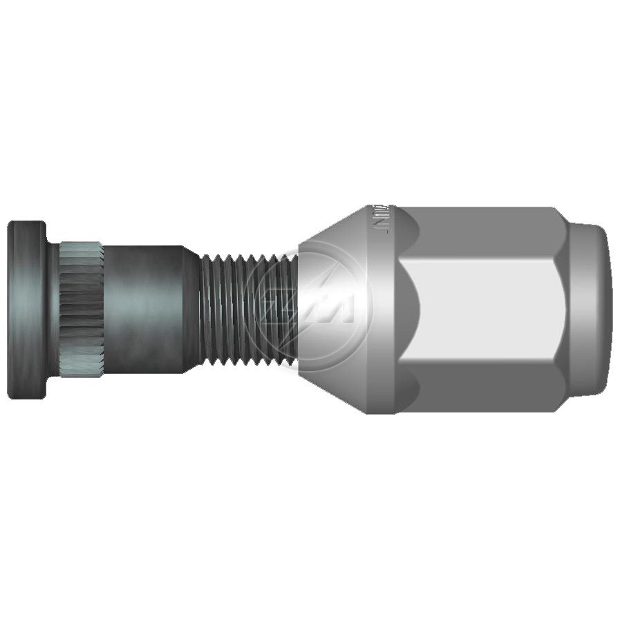 Kit 50 Parafuso Roda 1/2"x50,8/55,3xCH13/16" - ZM - 4010262 - (1)