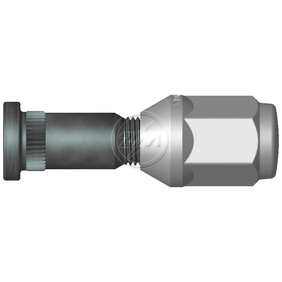 Kit 50 Parafuso Roda 1/2"x54/58,5xCH13/16"xH36 - ZM - 4010263 - (1)