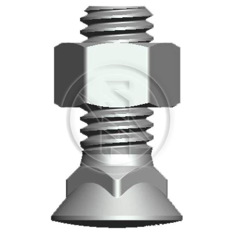 Kit 50 Parafuso para Arados 1/2"-12BSWx1,1/2" - ZM - 4012062 - (4)
