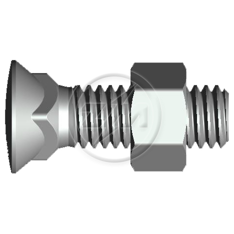 Kit 50 Parafuso para Arados 1/2"-12BSWx1,3/4" - ZM - 4012063 - (1)