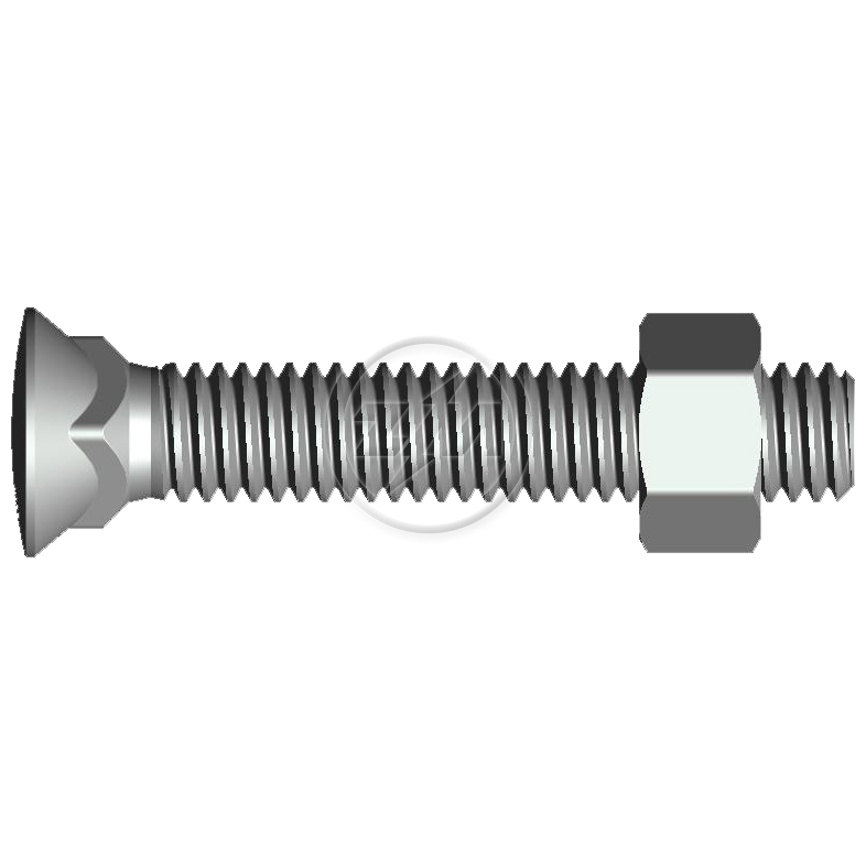 Kit 50 Parafuso para Arados 1/2"-12BSWx3" (2) - ZM - 4012068 - (1)