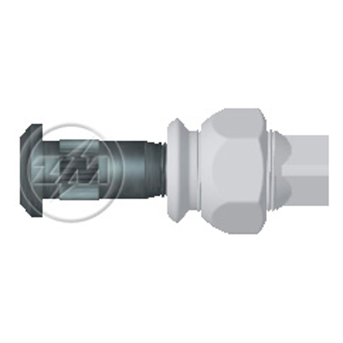 Kit 24 Parafuso Roda 3/4"x70/77,9xH22 Esquerdo - ZM - 4030401 - (1)