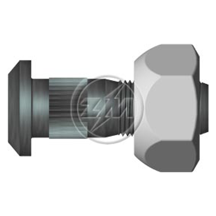Kit 15 Parafuso Roda 3/4"x60/67,9xH22 Esquerdo - ZM - 4030421 - (1)