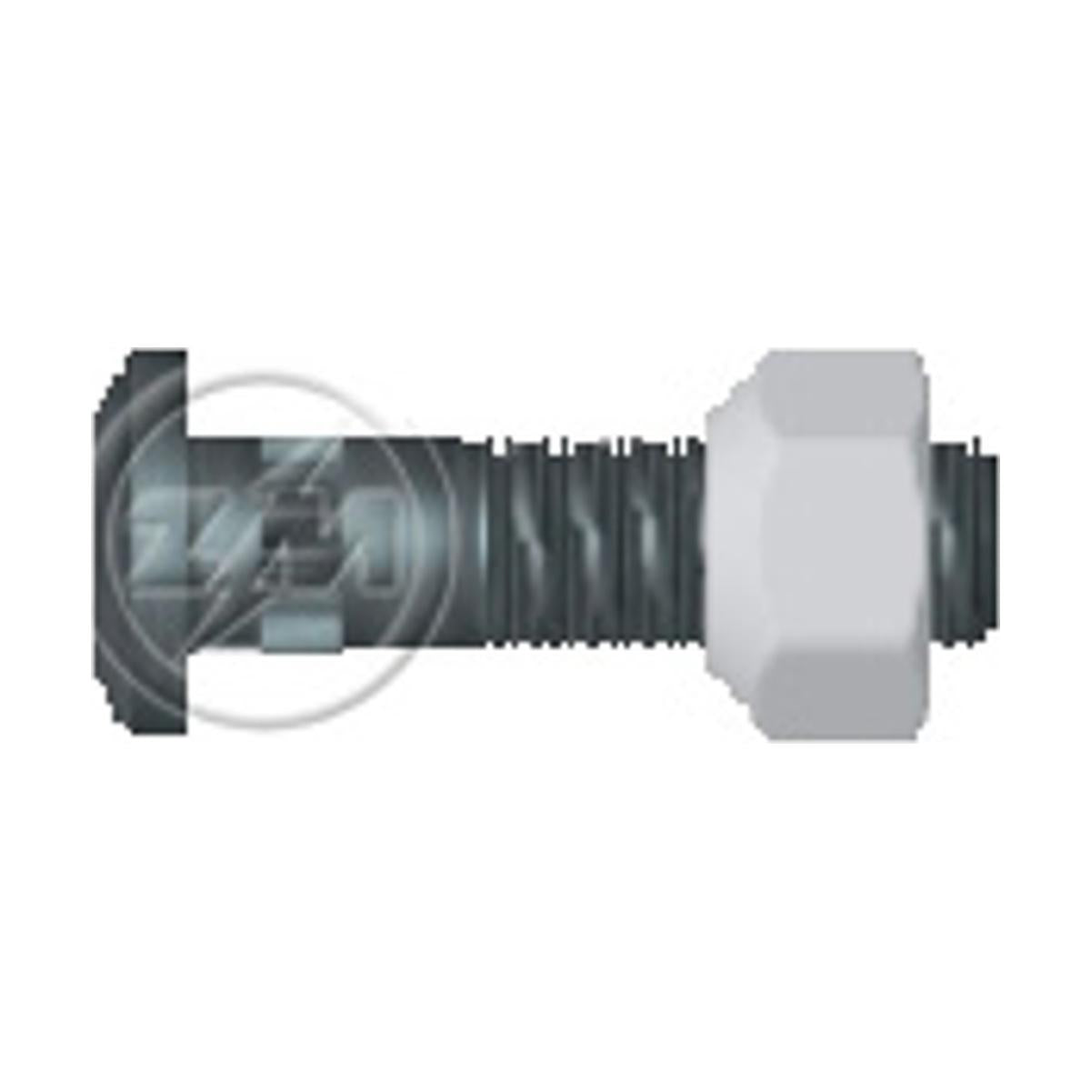Kit 30 Parafuso Roda 5/8"x61/68xH17 Esquerdo - ZM - 4050802 - (1)