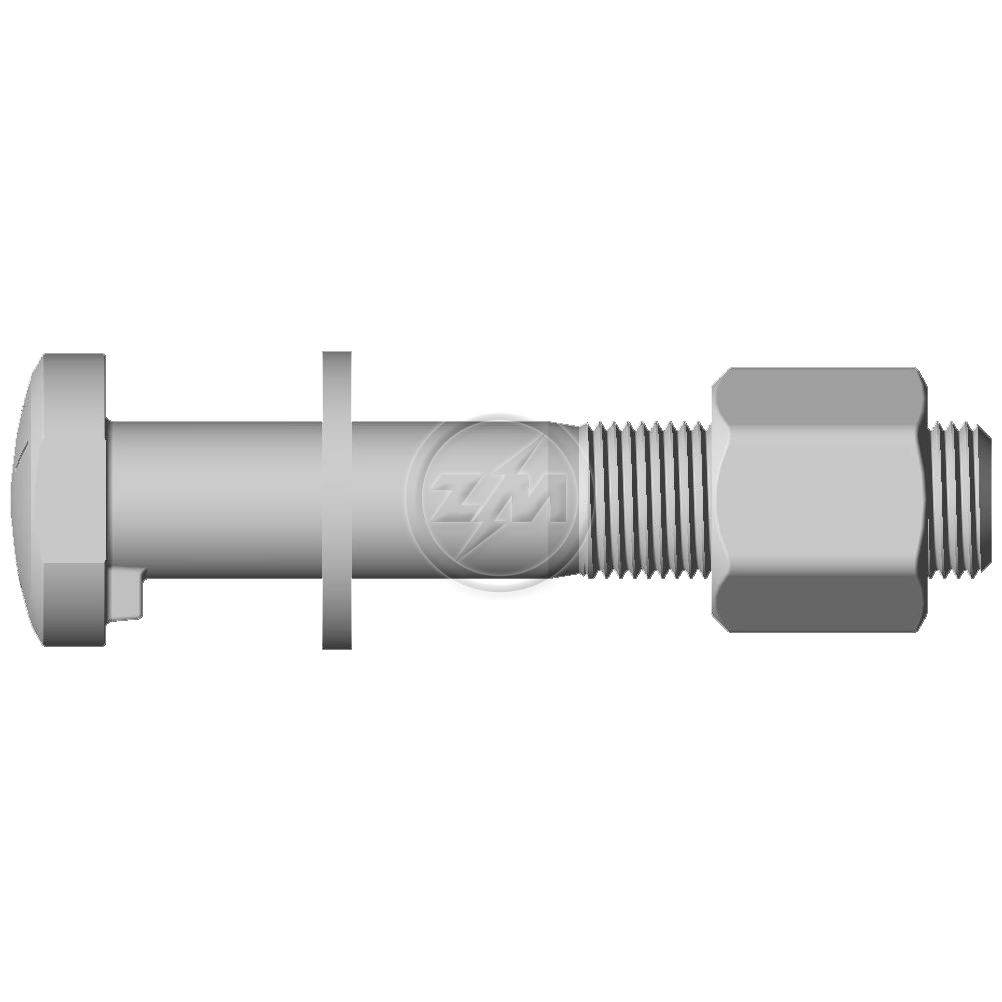Kit 40 Parafuso Roda 5/8"x88,9/98,5xCH15/16" - ZM - 4050831 - (1)