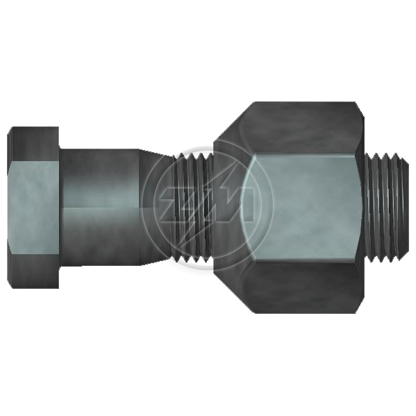Kit 30 Parafuso Roda 5/8"x50,8/58,4xCH1.1/16" - ZM - 4050842 - (1)