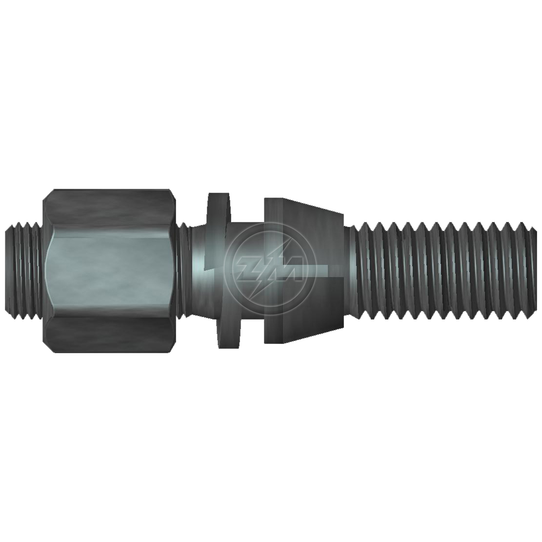 Kit 25 Prisioneiro Roda 5/8"-11x5/8"-18x3,13 - ZM - 4050890 - (1)