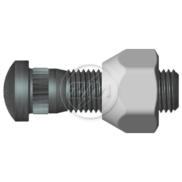 Kit 50 Parafuso Roda 7/16"x38,1/44,5xH14,5ART - ZM - 4071602 - (1)