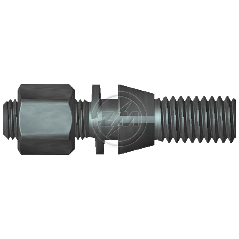 Kit 50 Prisioneiro Roda 7/16"x1/2"-12BSWx2,½" - ZM - 4071681 - (1)