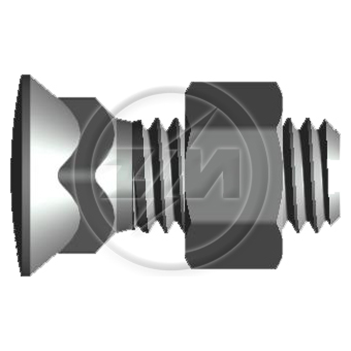 Kit 100 Parafuso Arados 7/16"x 1,1/4"xCH5/8" - ZM - 4076161 - (1)