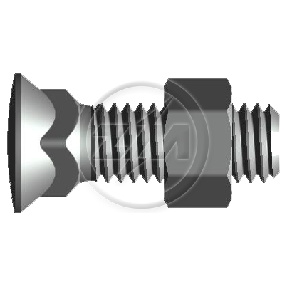 Kit 100 Parafuso Arados 7/16"x 1,1/2"xCH5/8" - ZM - 4076162 - (1)