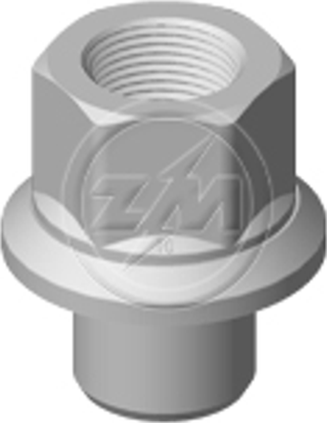 Kit 20 Porca Centralizadora Roda M22-1,5xCH33 - ZM - 52902255 - (1)