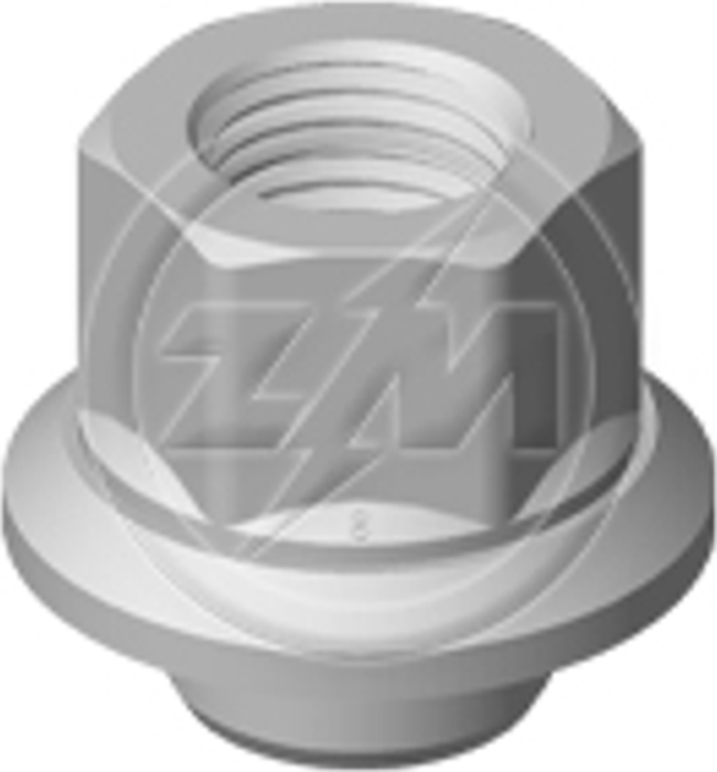 Kit 25 Porca Centralizadora Roda 7/8"xCH1,5/16" - ZM - 52978041 - (1)