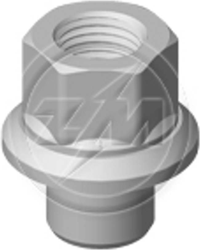 Kit 20 Porca Centralizadora Roda 7/8"xCH1,5/16" - ZM - 52978051 - (1)