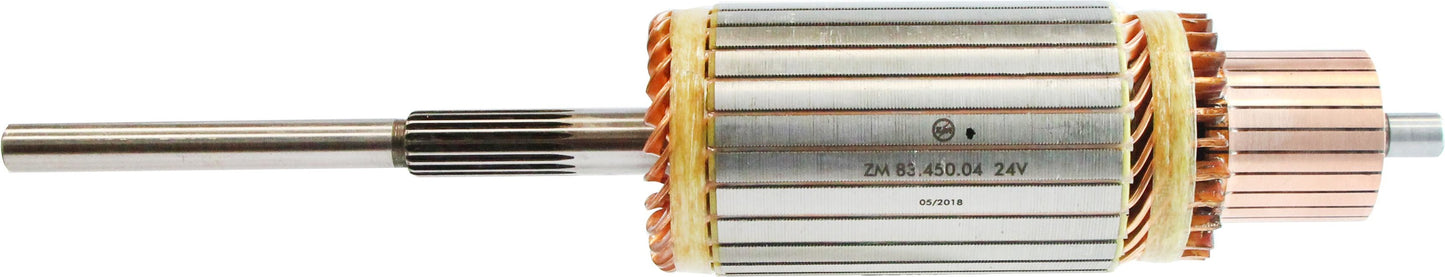 Induzido do Motor de Partida 24V - ZM - 83.450.04 - (1)