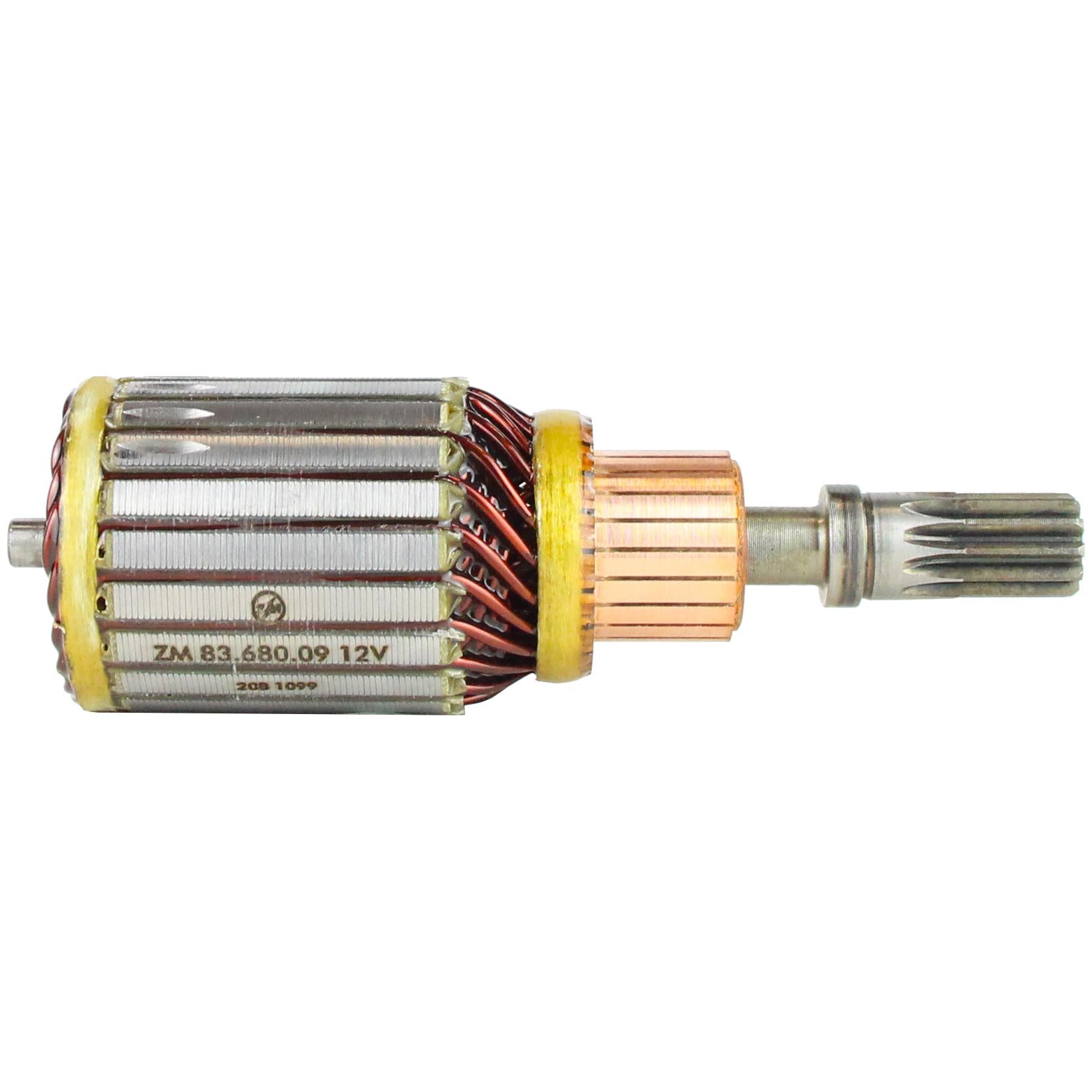 Induzido do Motor de Partida 12V - ZM - 83.680.09 - (1)