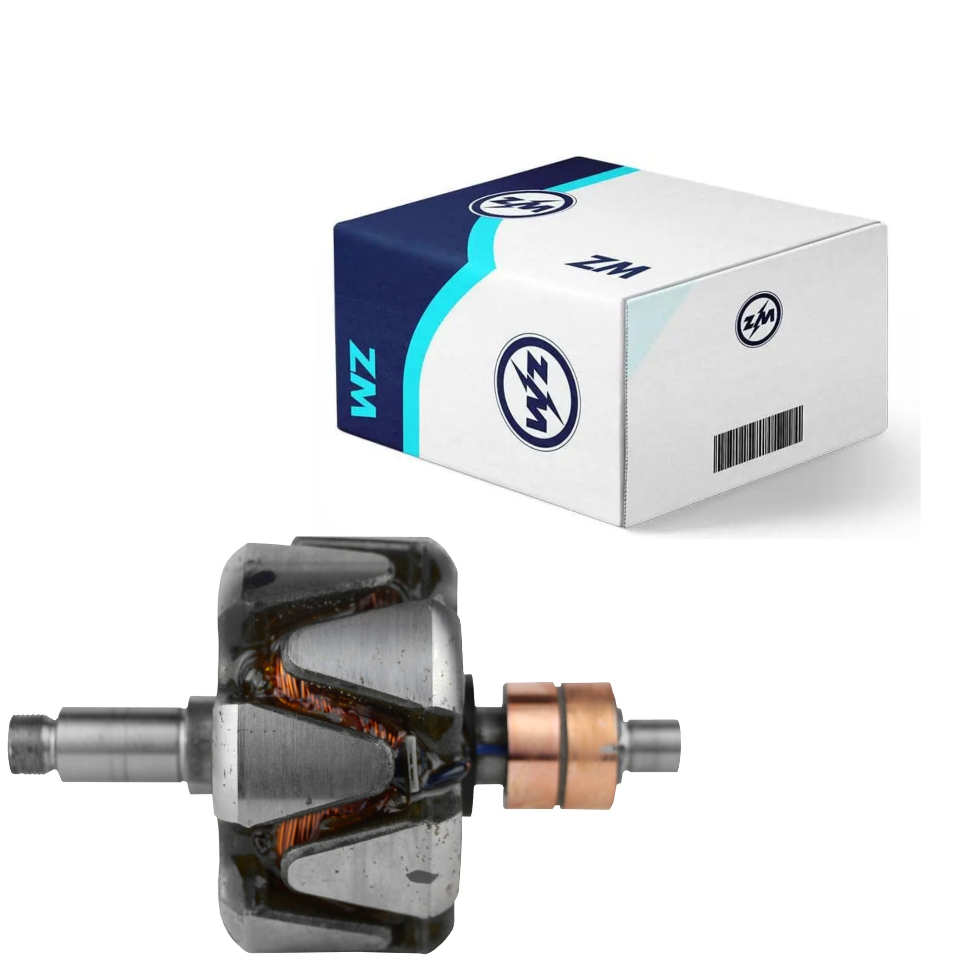 Rotor do Alternador 12V 65A - ZM - 93.530.17 - (1)