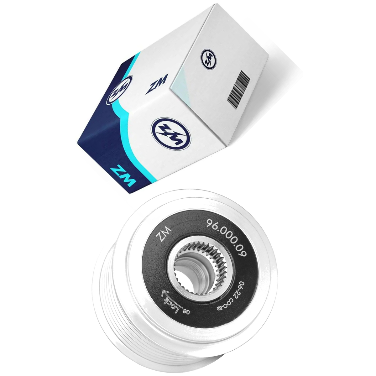 Polia de Roda Livre OAP do Alternador - ZM - 96.000.09 - (4)