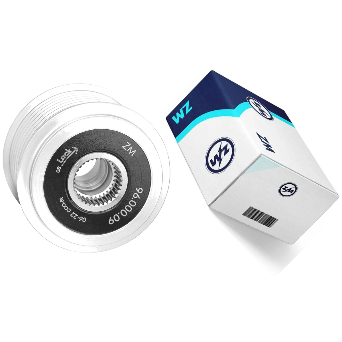Polia de Roda Livre OAP do Alternador - ZM - 96.000.09 - (8)