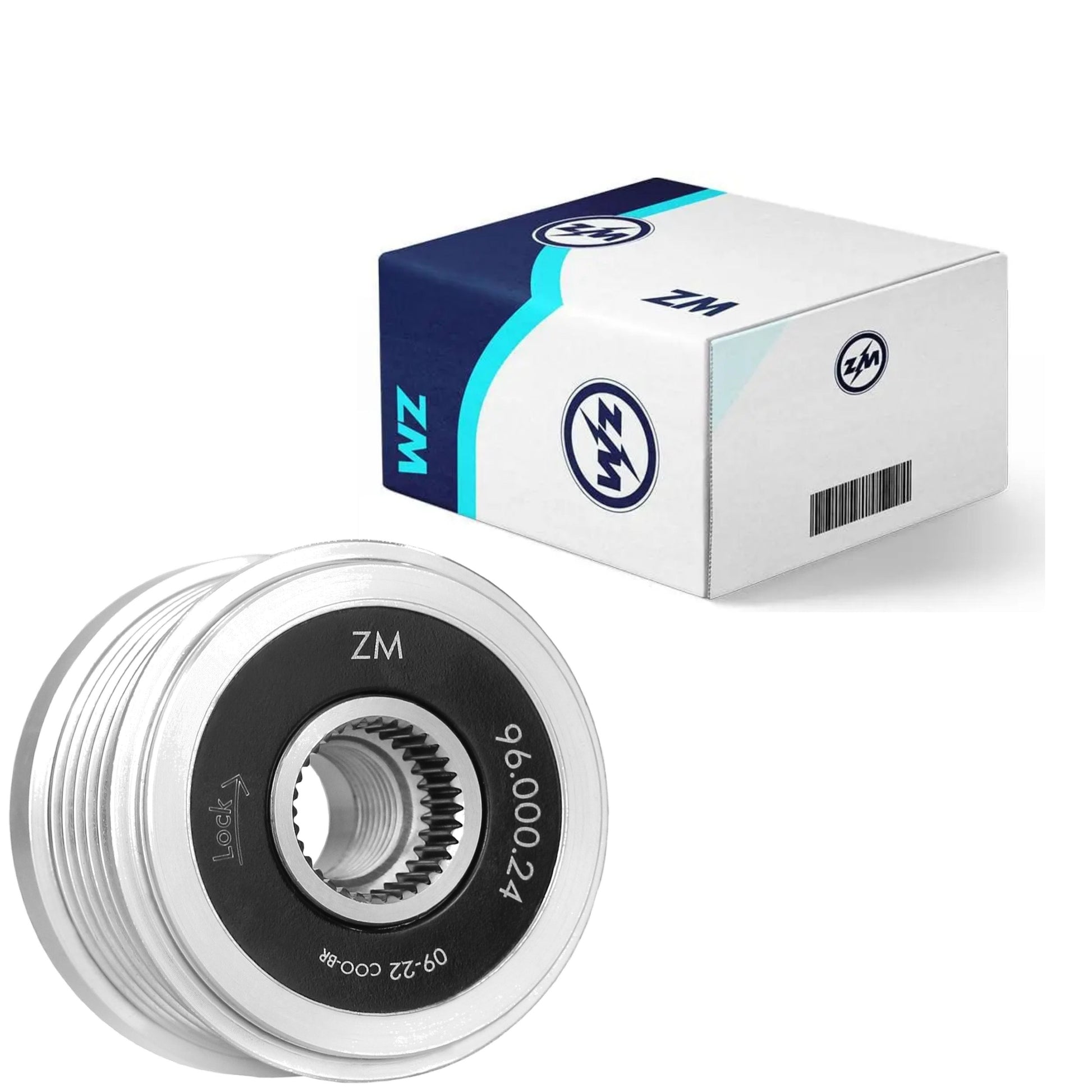 Polia de Roda Livre OAP do Alternador - ZM - 96.000.24 - (1)