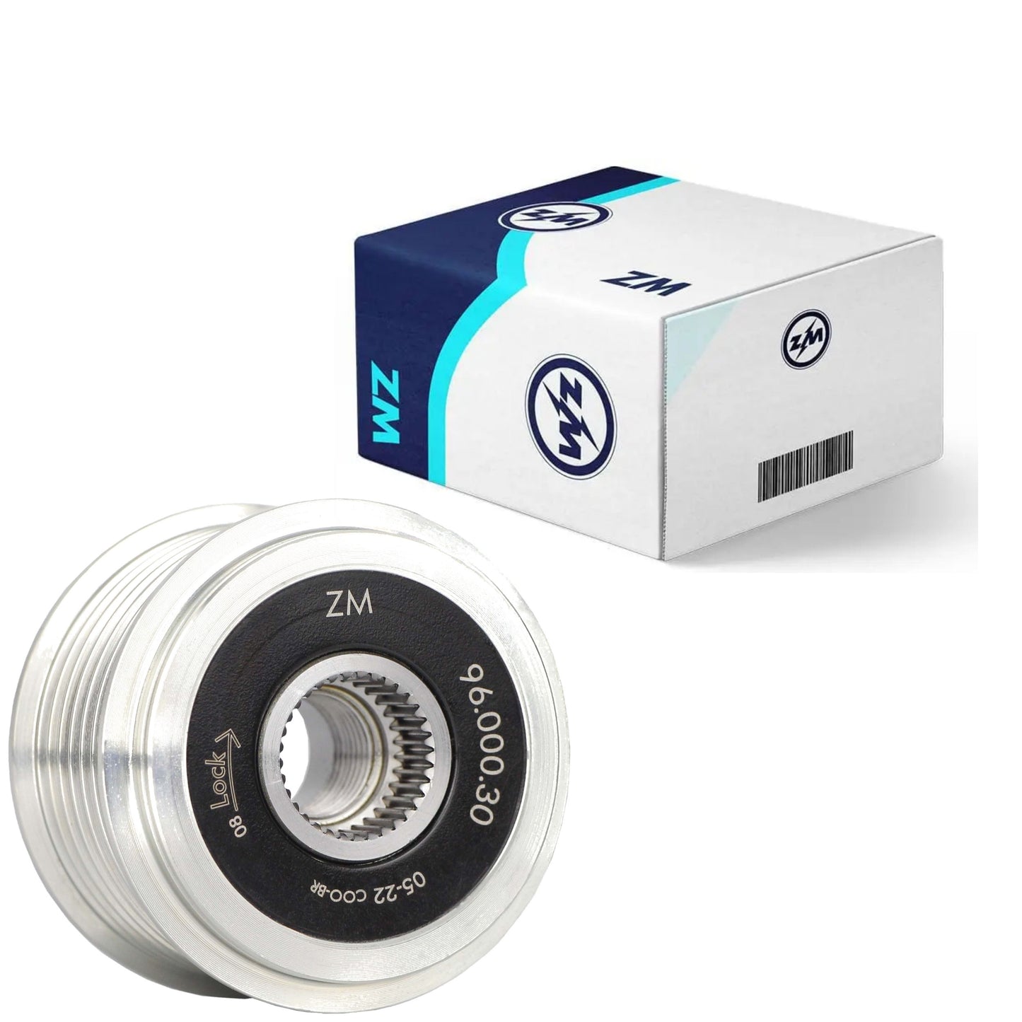 Polia de Roda Livre OAP do Alternador - ZM - 96.000.30 - (1)