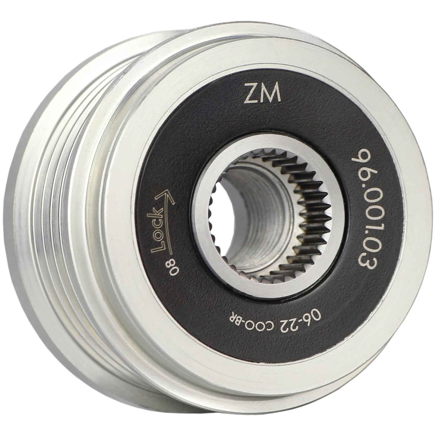 Polia de Roda Livre OAP do Alternador - ZM - 96.001.03 - (1)