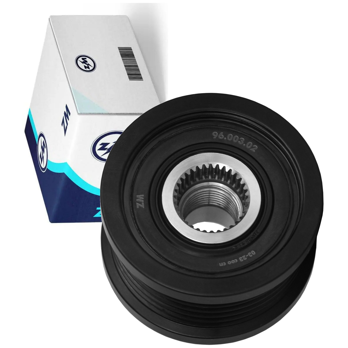 Polia de Roda Livre Oap do Alternador para Chevrolet Cruze e Cruze Sport6 - ZM - 96.003.02 - (5)