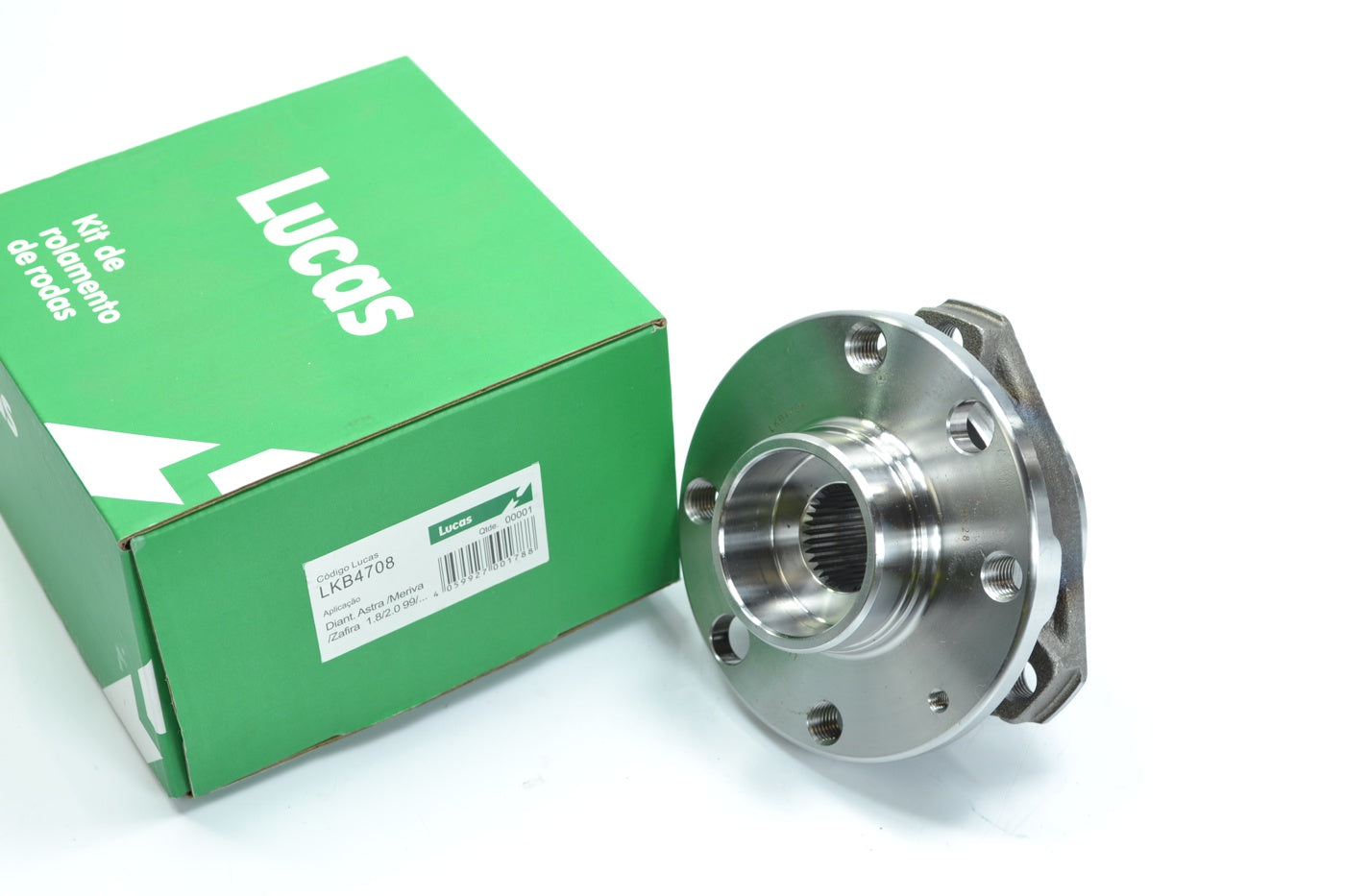 Kit Cubo com Rolamento de Roda Lucas Automotive LKB4708 - (1)