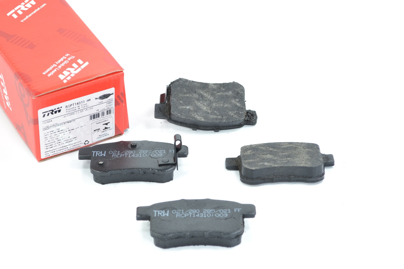 Pastilha de Freio Traseira TRW RCPT14310 - (1)