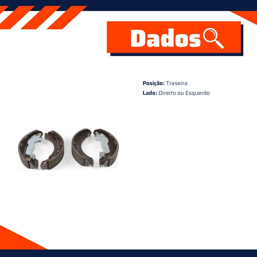 Sapata de Freio Traseiro TRW GS137 - (3)