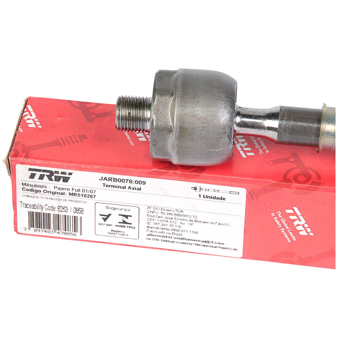 Terminal Axial da Suspensão Dianteiro TRW JARB0078 - (4)